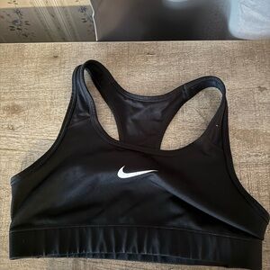 Nike Women's Black Racerback Sports Bra